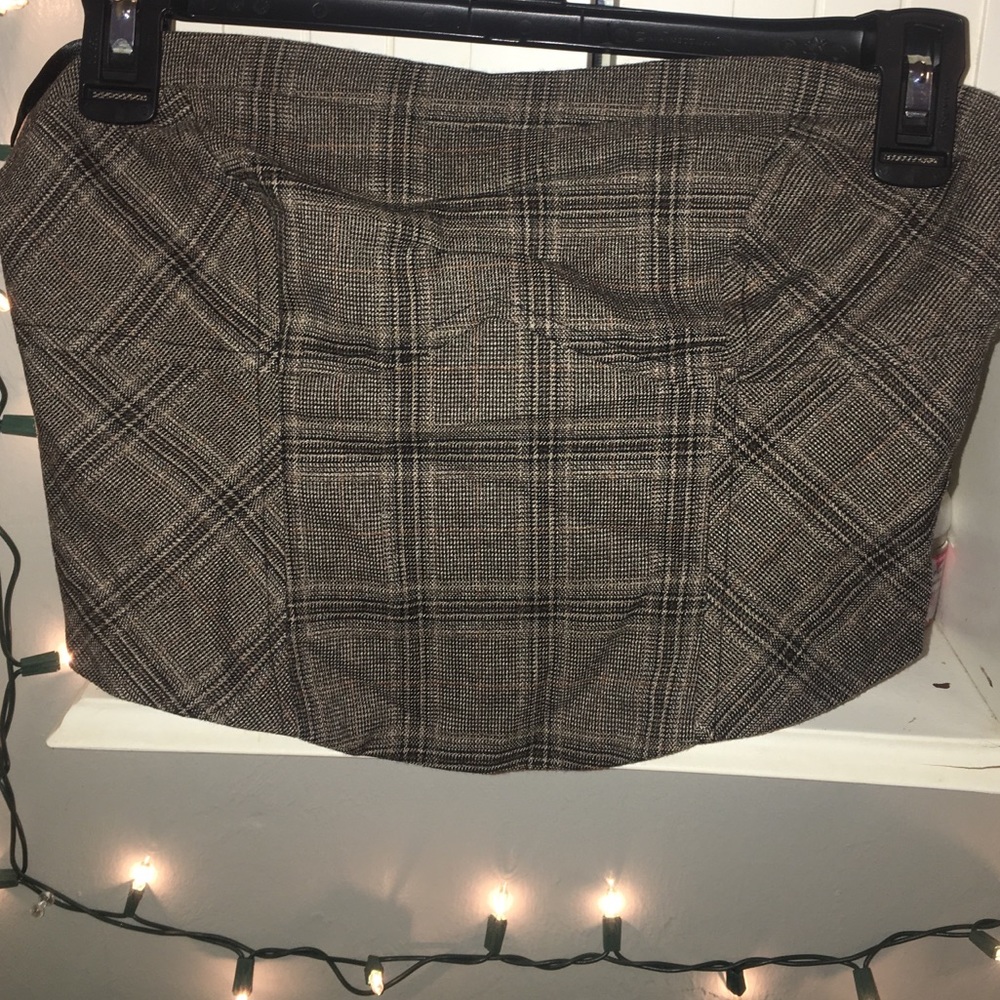 Free People | Plaid Crop top